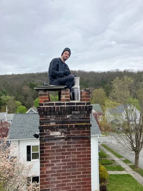 Sam Zuchowski, owner of Chimney Chimney LLC